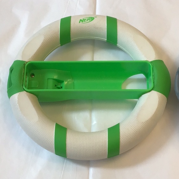 Set of two Nerf steering wheels for Wii game system games , clean - Picture 2 of 8